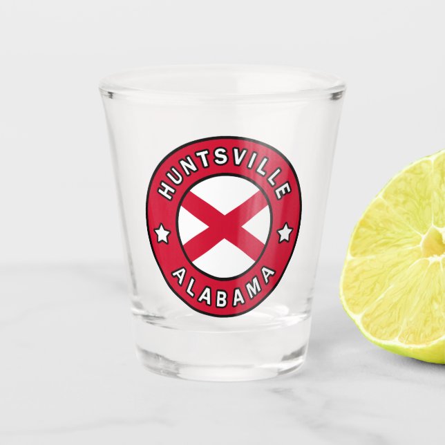 Verre A Shot Huntsville Alabama (Devant)