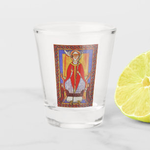 Verre A Shot Icône médiévale de saint Grégoire le Grand