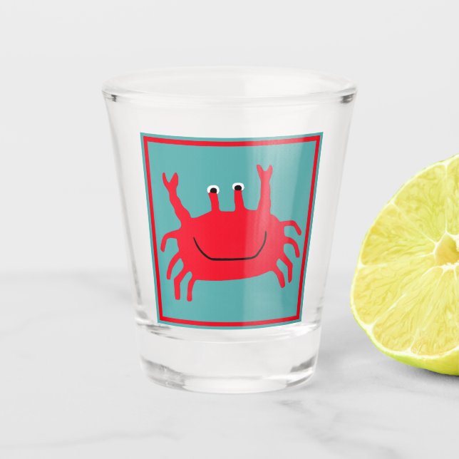 Verre A Shot Île de crabe (Devant)