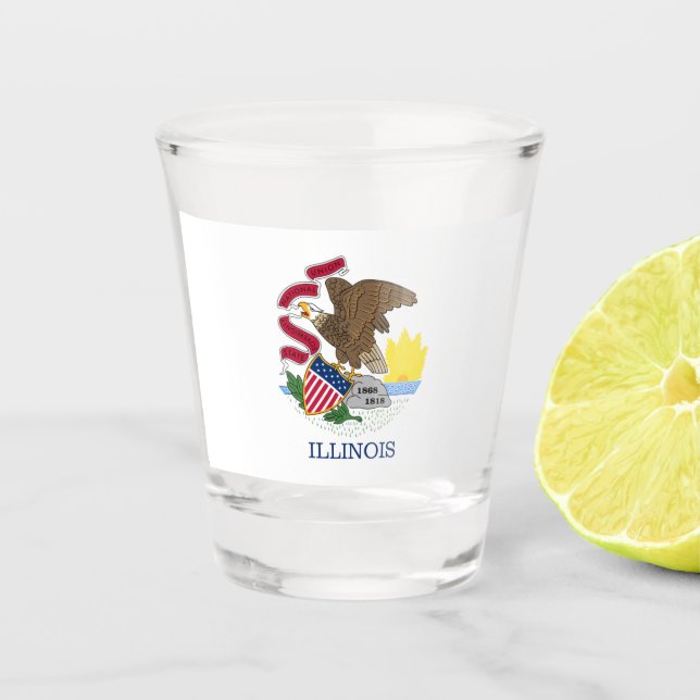 VERRE A SHOT ILLINOIS (Devant)