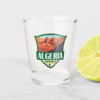 Illustration Algérie Insigne rétro