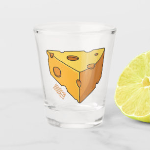 Verre A Shot Illustration de fromage
