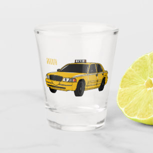 Verre A Shot Illustration de taxi