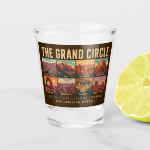 Verre A Shot Illustration des monuments nationaux du Grand Cerc
