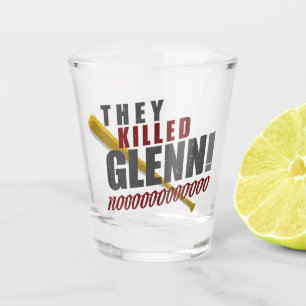 Verre A Shot "Ils fan mort de marche ont tué Glenn"