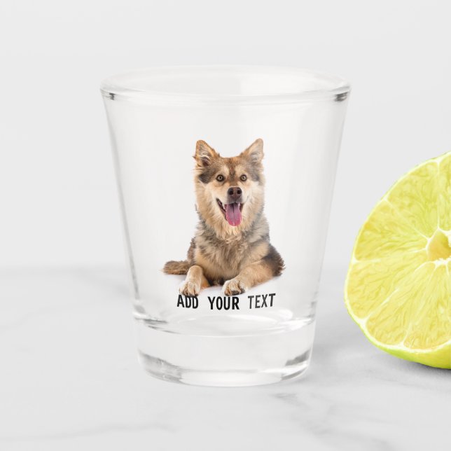 Verre A Shot Impression personnalisée (Devant)