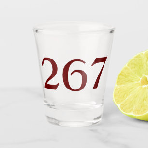 Verre A Shot Indicatif régional 267 (Philadelphie)
