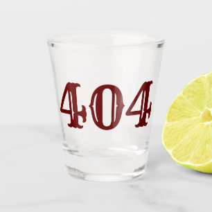 Verre A Shot Indicatif régional 404 (Atlanta, GA)