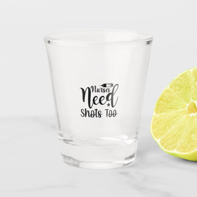 Verre A Shot Infirmières et infirmiers-infirmières ont aussi be (Devant)