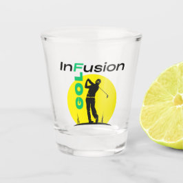Verre A Shot Infusion de golf conçue de façon unique