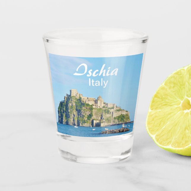 Verre A Shot Ischia Castello Aragonese Souvenir (Devant)
