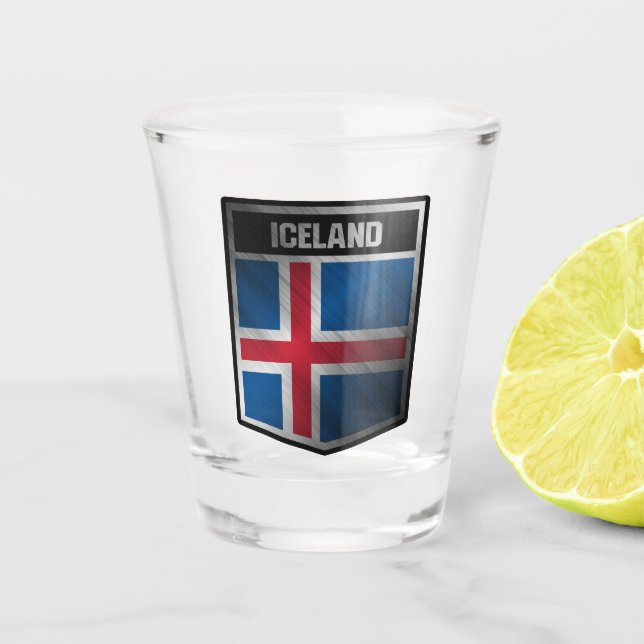 Verre A Shot Islande (Devant)