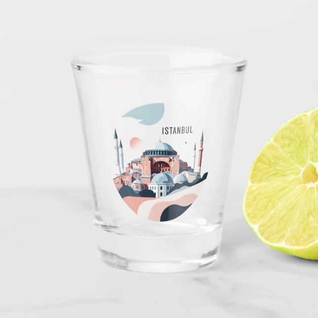 Verre A Shot Istanbul Sainte-Sophie (Devant)