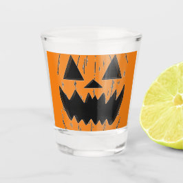 Verre A Shot Jack O'Lantern