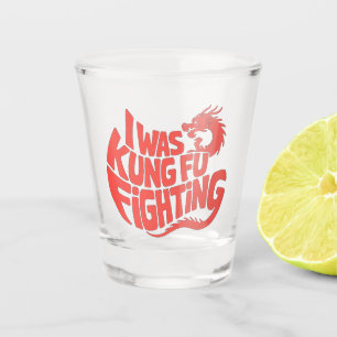 Verre A Shot Je me battais pour le kung fu