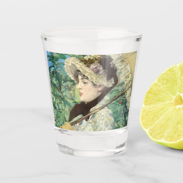 Verre A Shot Jeanne (printemps) Edouard Manet (Devant)