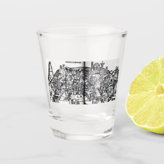 Verre A Shot Jérusalem sous le règne de Salomon (Devant)