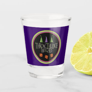 Verre A Shot Jeter Les Sorcières De Dice Halloween Bunco Party