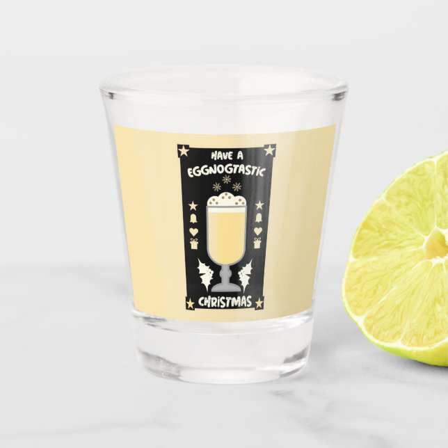 Verre A Shot Jeu de Noël (Devant)