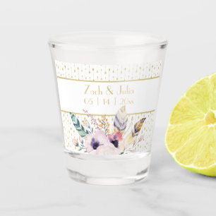 Verre A Shot Joli Boho Bouquet Mariage