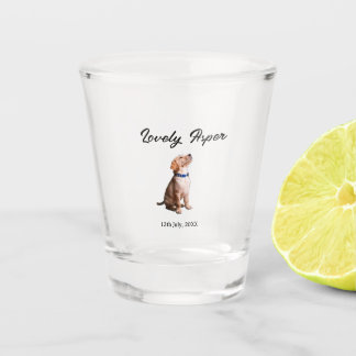 Verre A Shot joli nom de compagnie date photo bar boissons offe