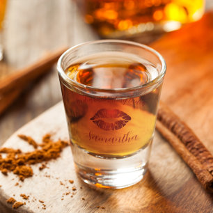 Verre A Shot Joyeuse fête de Galentine Personnalisé