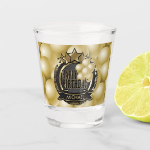 Verre A Shot Joyeux anniversaire