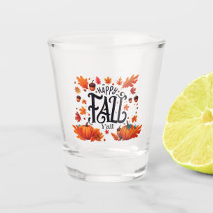 Verre A Shot Joyeux Automne à tous classique