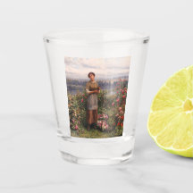 Julia Gathering Roses (Belle Fille et Fleurs)