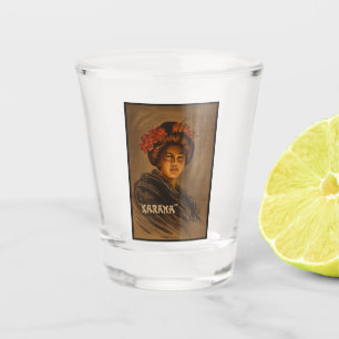 Verre A Shot Karama : Romance Japonais Actrice Geisha
