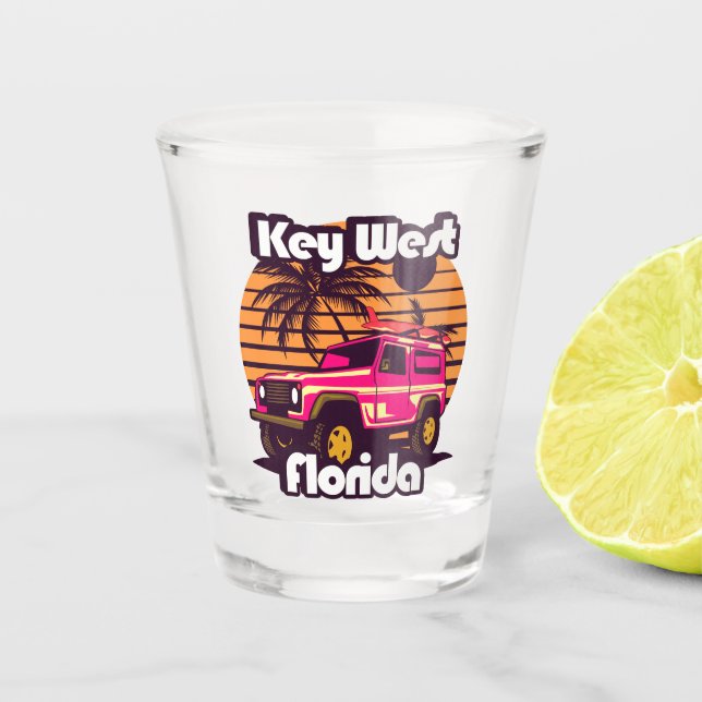 Verre A Shot Key West Florida (Devant)