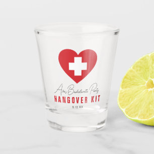 Verre A Shot Kit Hangovere Bachelorette Party Personnalisé
