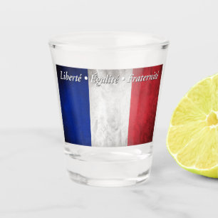 Verre A Shot La devise nationale de France