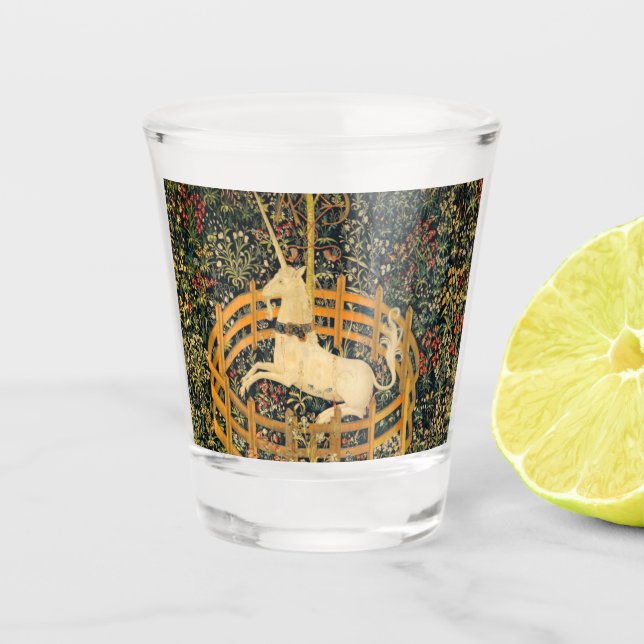 Verre A Shot La licorne en captivité (Devant)