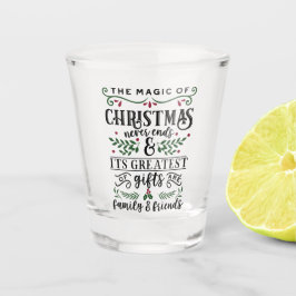 Verre A Shot La magie de Noël