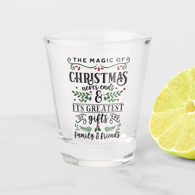 Verre A Shot La magie de Noël (Devant)