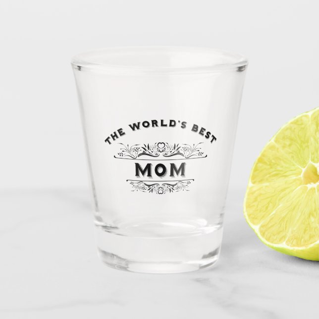Verre A Shot La meilleure maman du monde (Devant)