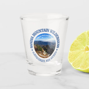 Verre A Shot La nature sauvage du mont Sandia