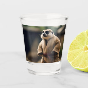 Verre A Shot La Puissante Meerkat : La Fusillade Du Sumo,