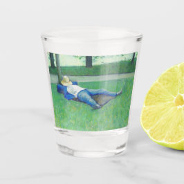 Verre A Shot La Siesta (par Gustave Caillebotte)