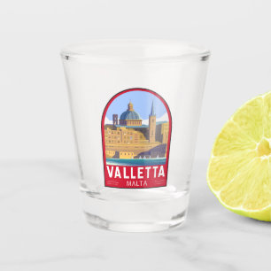 Verre A Shot La Valette Malte Voyage Art Vintage