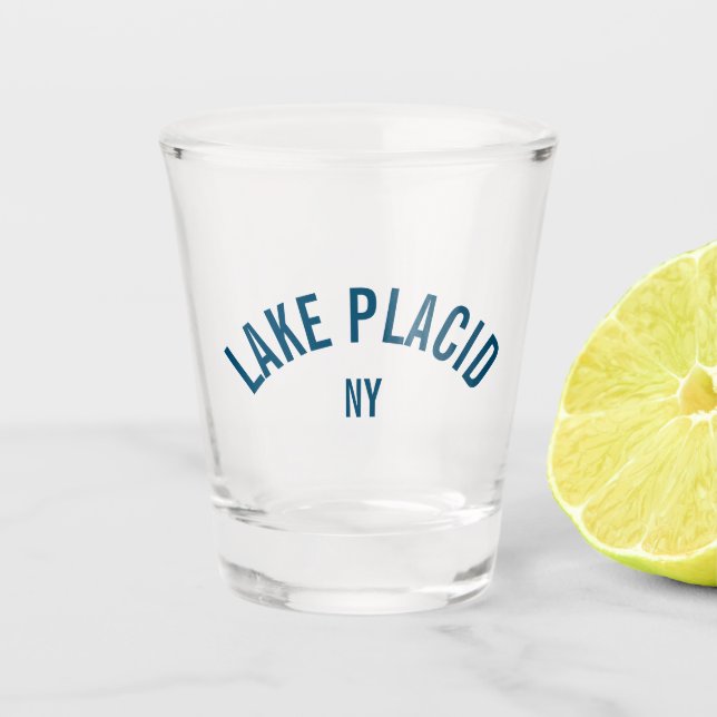 Verre A Shot Lac Placid - NY (Devant)