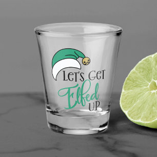 Verre A Shot Laissons-nous nous élever   Jeu de boisson d'alcoo