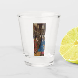 Verre A Shot L'Annonciation de Van Eyck Premium Lumière Cathédr