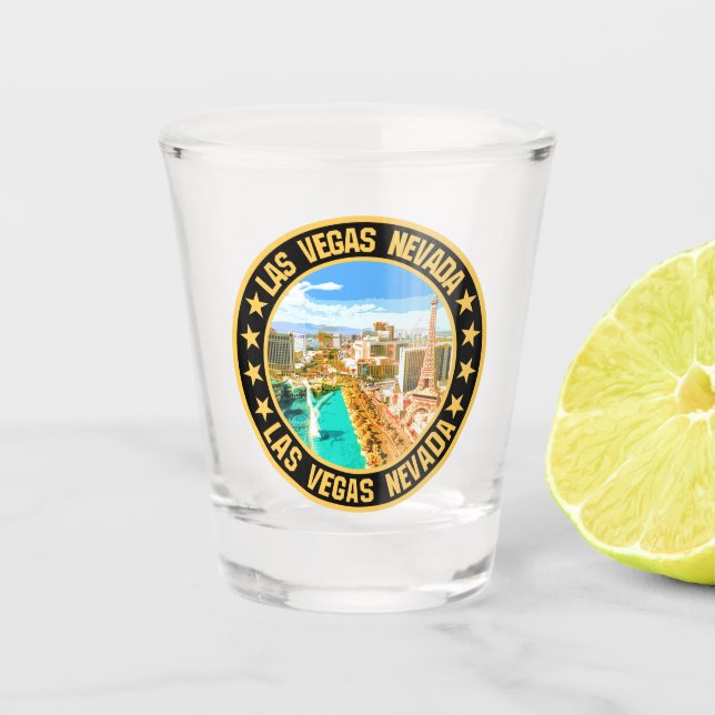 Verre A Shot Las vegas (Devant)