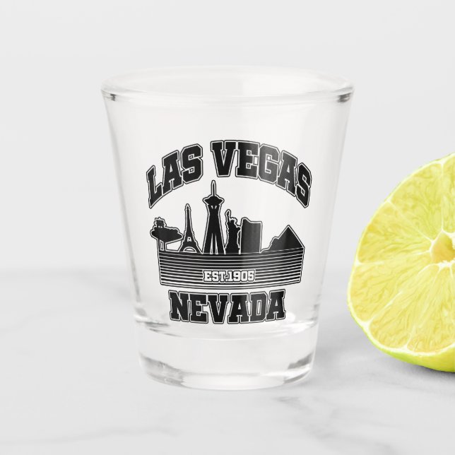 Verre A Shot Las Vegas, Nevada (Devant)