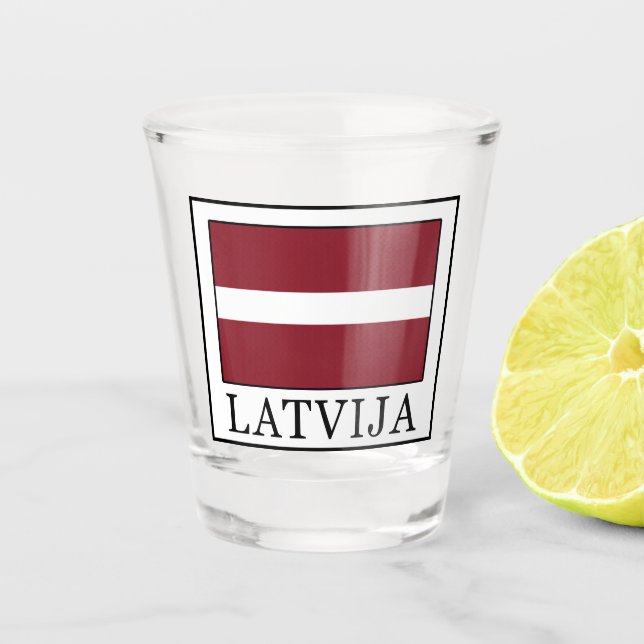 Verre A Shot Latvija (Devant)
