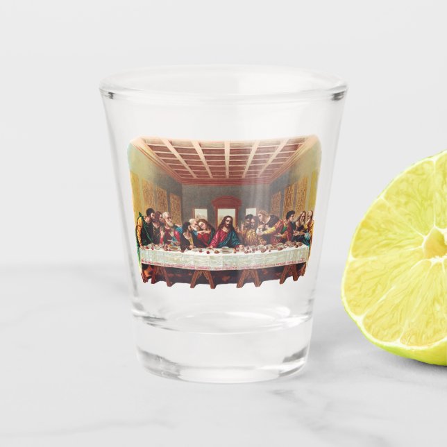 Verre A Shot Le Dernier souper (Devant)
