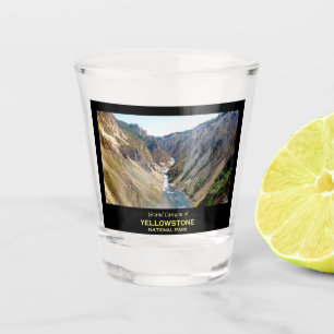 Verre A Shot Le Grand Canyon du Yellowstone