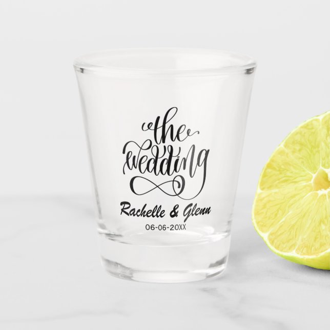 Verre A Shot Le Mariage, Le Mariage Tiré (Devant)